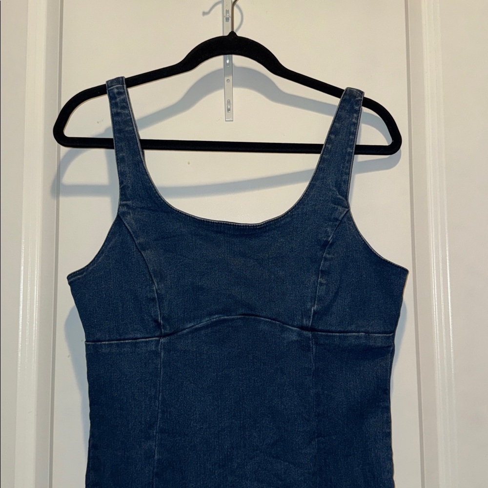 Haute Monde Jean Maxi Dress